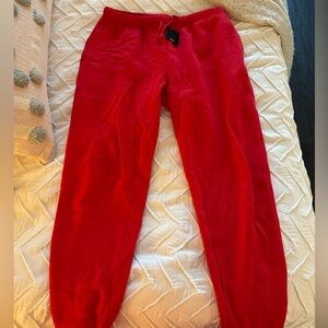 SET Active Red Track Pants